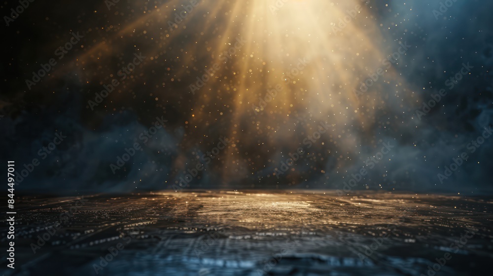 Aufkleber generate an immersive image featuring a captivating spot-lit soft grainy background, perfect for cre