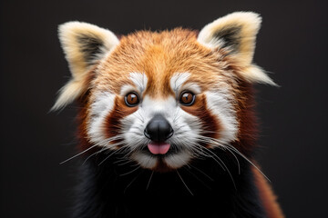 red panda in zoo