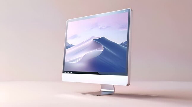 The New iMac 24" Mockup
