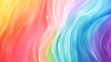 Illustrate the concept of creativity and innovation with a image of a vibrant color gradient wave background, ready to be customized for banner designs. 