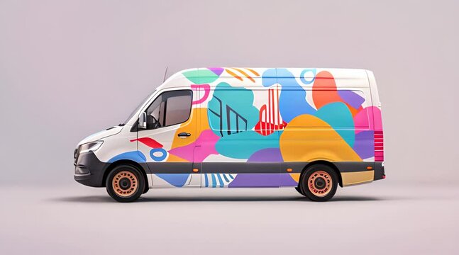 Cargo Van Mockup