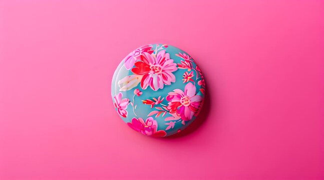 3d pin mockup
