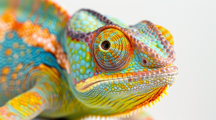 Fototapeta premium close up of chameleon