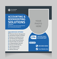  Accounting & Bookkeeping Solutions social media post


