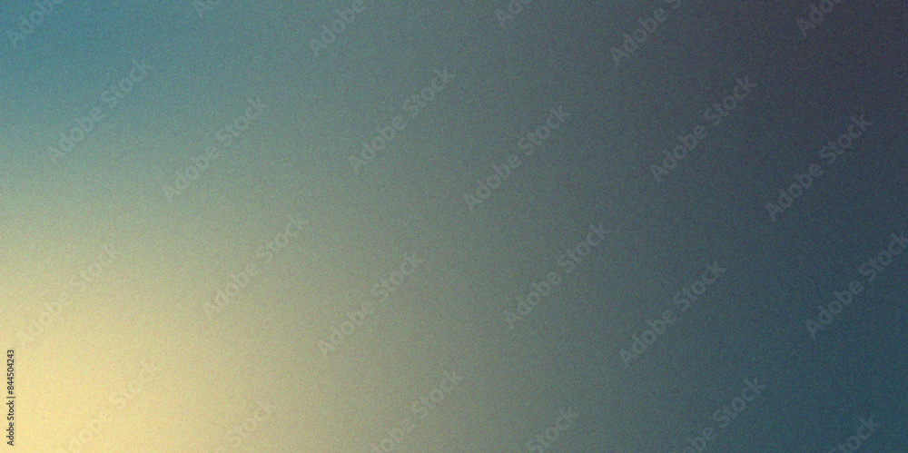 Fototapete grainy gradient background gray brown glowing light dark noise texture. bokeh textured gradient text