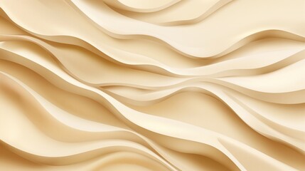 Obraz premium Seamless abstract beige background with smooth wavy patterns