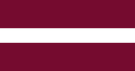 Illustration of the Latvia national flag