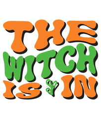 Retro, Halloween Craft Design. T-shirt Design. Illustration