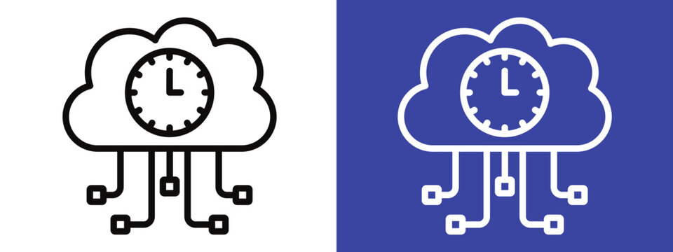 Reliable Server Uptime Icon Promote IT Service Reliability