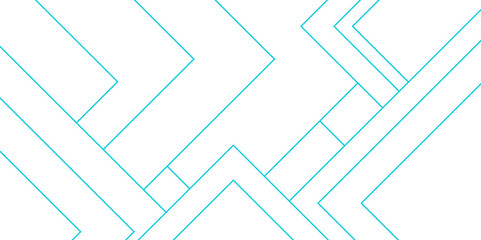 Abstract white gray and Blue futuristic architecture geometric connection blue lines concept. Digital geometric connection blue lines background with modern design.