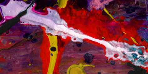 Funky Geometric Fantasia Brimming with Vibrant Colors and Abstract Patterns, Creating a Captivating...