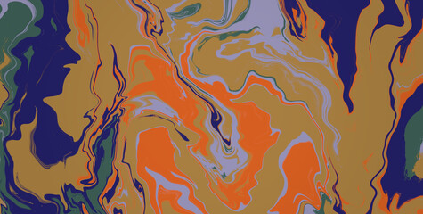 Funky Geometric Fantasia Brimming with Vibrant Colors and Abstract Patterns, Creating a Captivating...