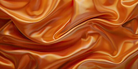 Fototapeta premium Silken Splendor: Close-Up of Luxurious Silk Fabric Texture