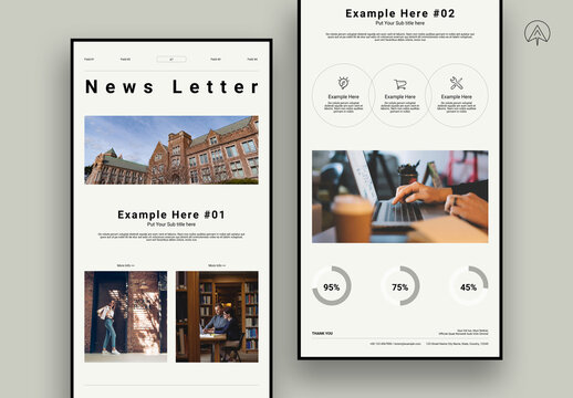 Email Newsletter Template