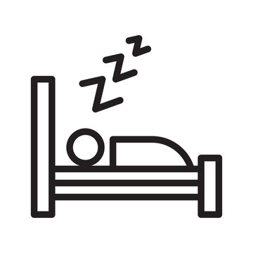 recommend clip art: Sleep Health Icon Ideal for Sleep and Relaxation Themes