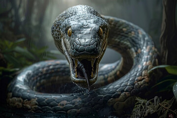 Fototapeta premium Giant snake