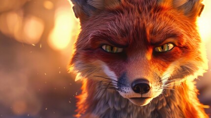 Fototapeta premium Fox 