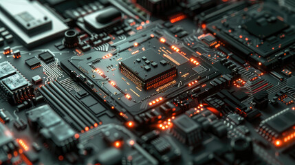 microchip background ultra modern 10