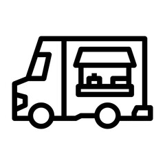 food car icon illustration