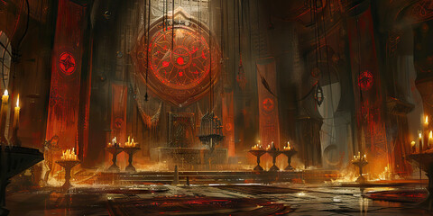 Secrets of the Cultists: Unveiling Sinister Symbols and Dark Rites in Hidden Temples (Obsidian Black)