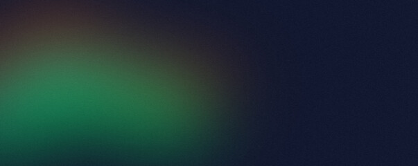 Abstract dark grainy noise background teal green orange and dark blue backdrop website banner poster design