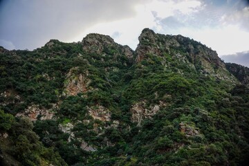 Naklejka premium The blida Atlas Mountains 