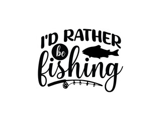 Fishing Groovy Design