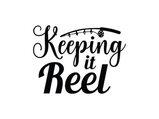 Fishing Groovy Design