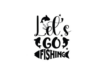 Fishing Groovy Design