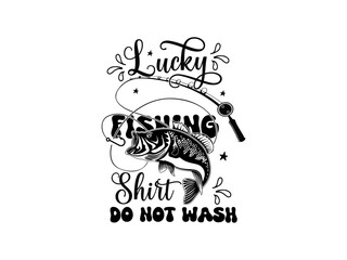 Fishing Groovy Design