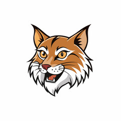 bobcat logo vector art work illustration