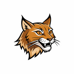bobcat logo vector art work illustration