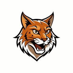 bobcat logo vector art work illustration