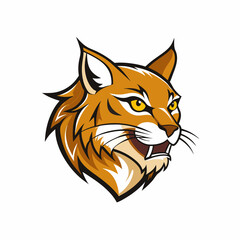 bobcat logo vector art work illustration