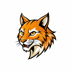 bobcat logo vector art work illustration
