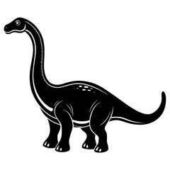 dinosaur  silhouette vector  illustration and svg file