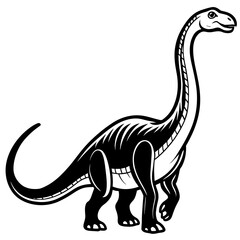 dinosaur  silhouette vector  illustration and svg file