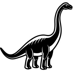 dinosaur  silhouette vector  illustration and svg file