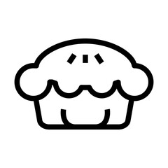 Obraz premium pie icon