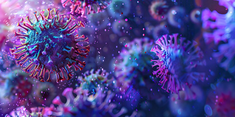 Virus Transmission Dynamics: A graphical representation of how the novel virus spreads in a population, including the role of social distancing and other control measures