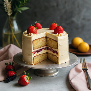 cake in differnt flaver