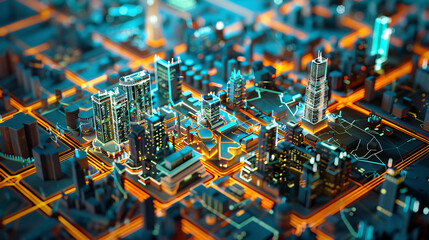 Digital twins for cities: Visualize urban planners using digital twins to simulate and improve city infrastructure