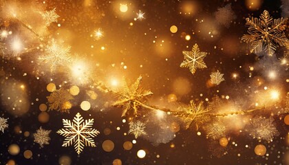 golden christmas background