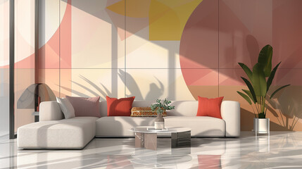 Art Home. Modern living room