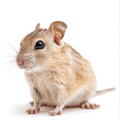 Fototapeta premium Gerbil isolated on white background 
