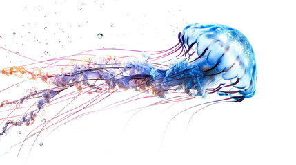 jellyfish on no background