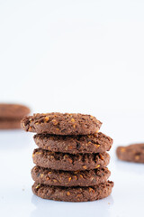 Delicious healthy homemade chocolate  cookies