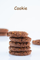Delicious healthy homemade chocolate  cookies