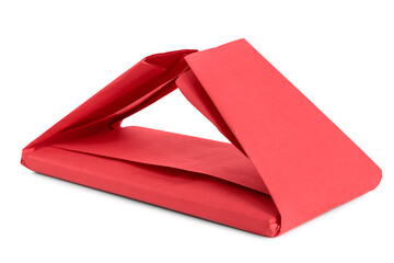 Red package isolated