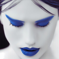 Fototapeta premium Butterfly Lady 